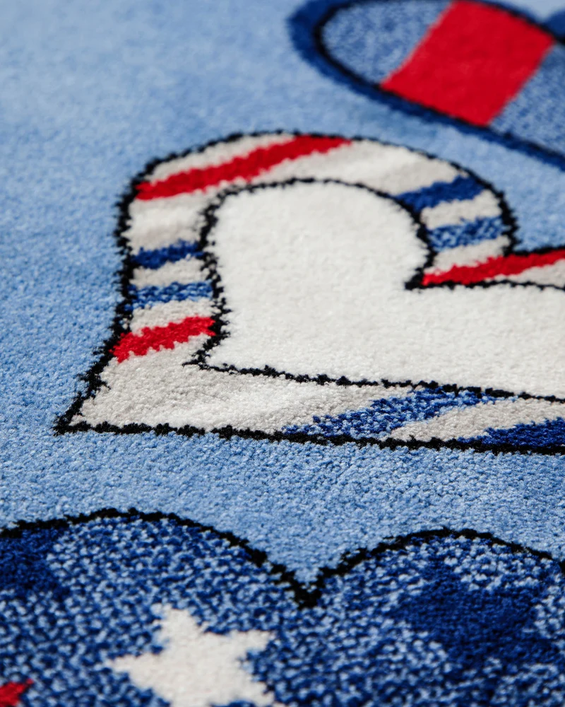 Kinderteppich Blau "Just Hearts" WECONhome