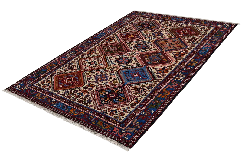 Yalameh · Handgeknüpft – Beige, 160x101 cm