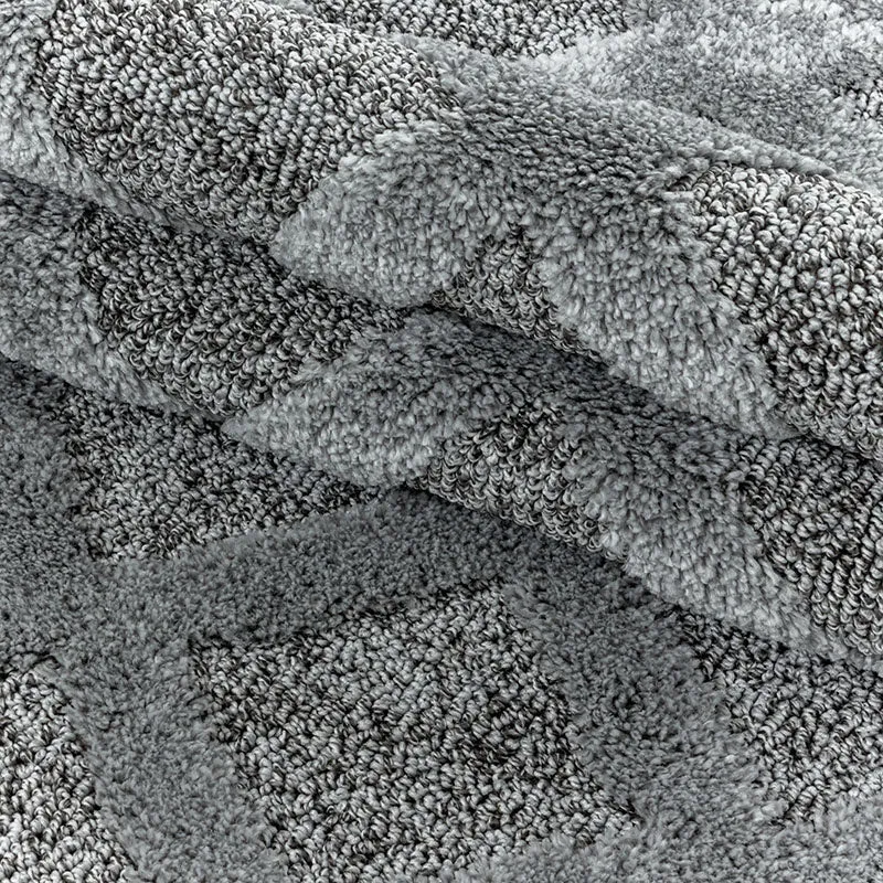 Teppich Skandinavisch - Pitea Tile Grau