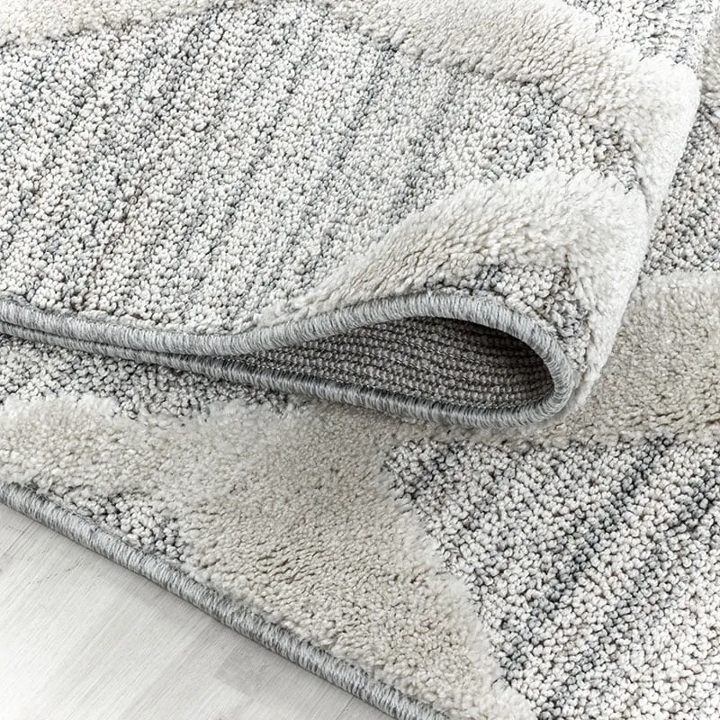 Teppich Skandinavisch - Pitea Diamond Grau