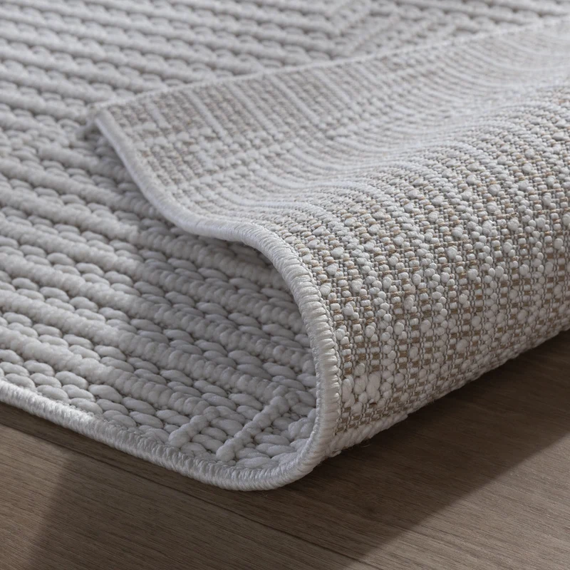 Teppich Läufer - Hidde 3D Lines Weiß