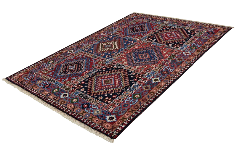 Yalameh · Handgeknüpft – Bunt, 147x97 cm