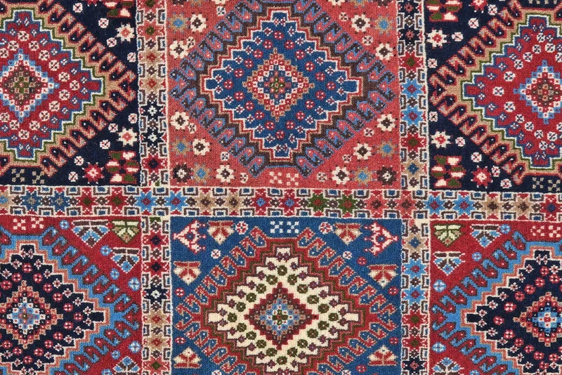 Yalameh · Handgeknüpft – Bunt, 147x97 cm