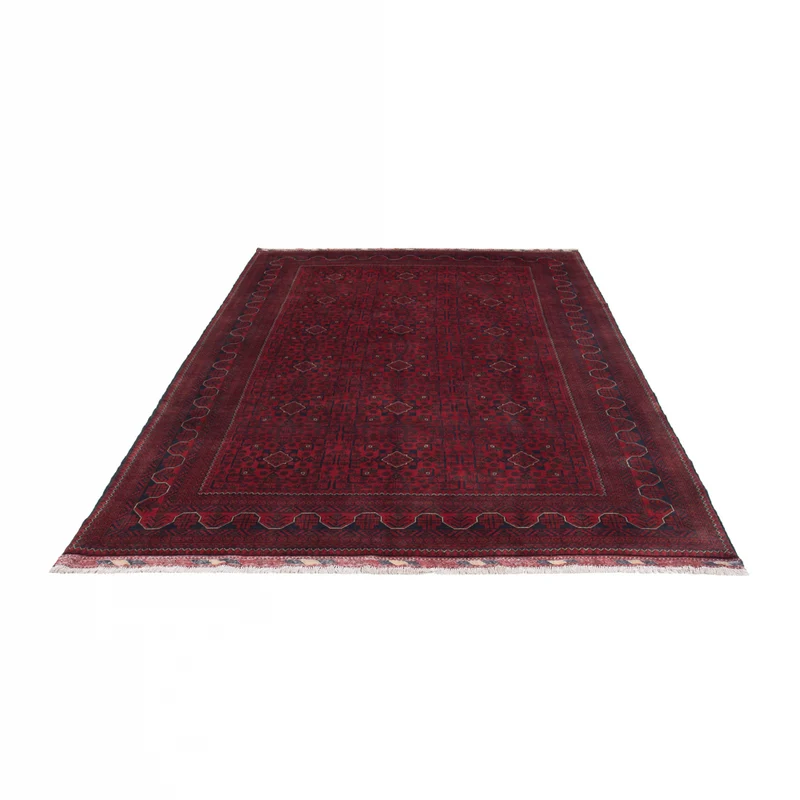 Khal Mohammadi Teppich 197x299cm - Orientteppich - dunkelrot