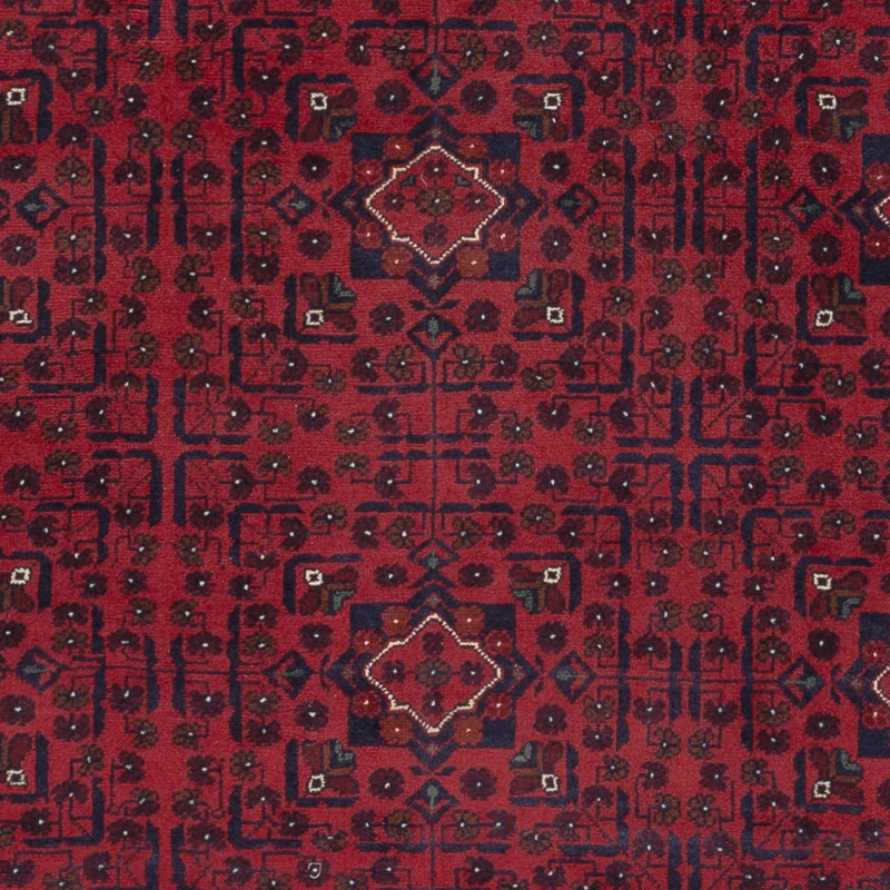 Khal Mohammadi Teppich 197x296cm - Orientteppich - dunkelrot