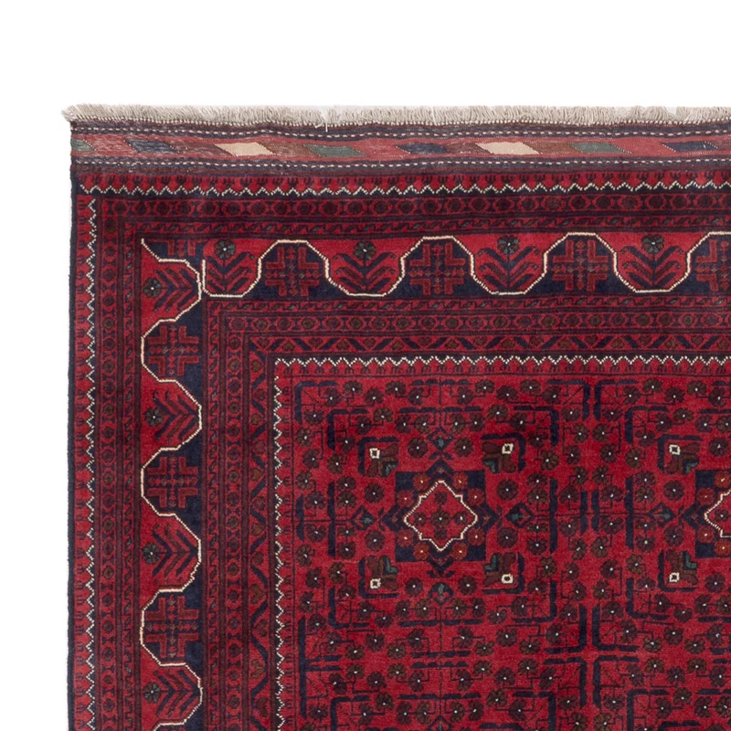 Khal Mohammadi Teppich 197x296cm - Orientteppich - dunkelrot