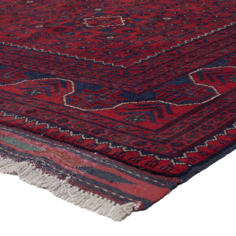 Khal Mohammadi Teppich 197x296cm - Orientteppich - dunkelrot