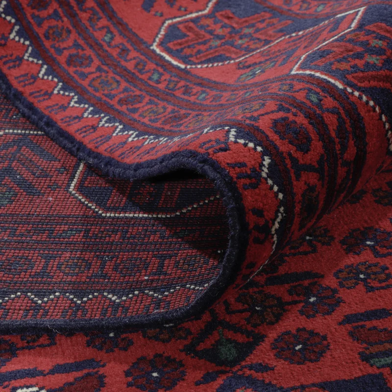 Khal Mohammadi Teppich 197x296cm - Orientteppich - dunkelrot
