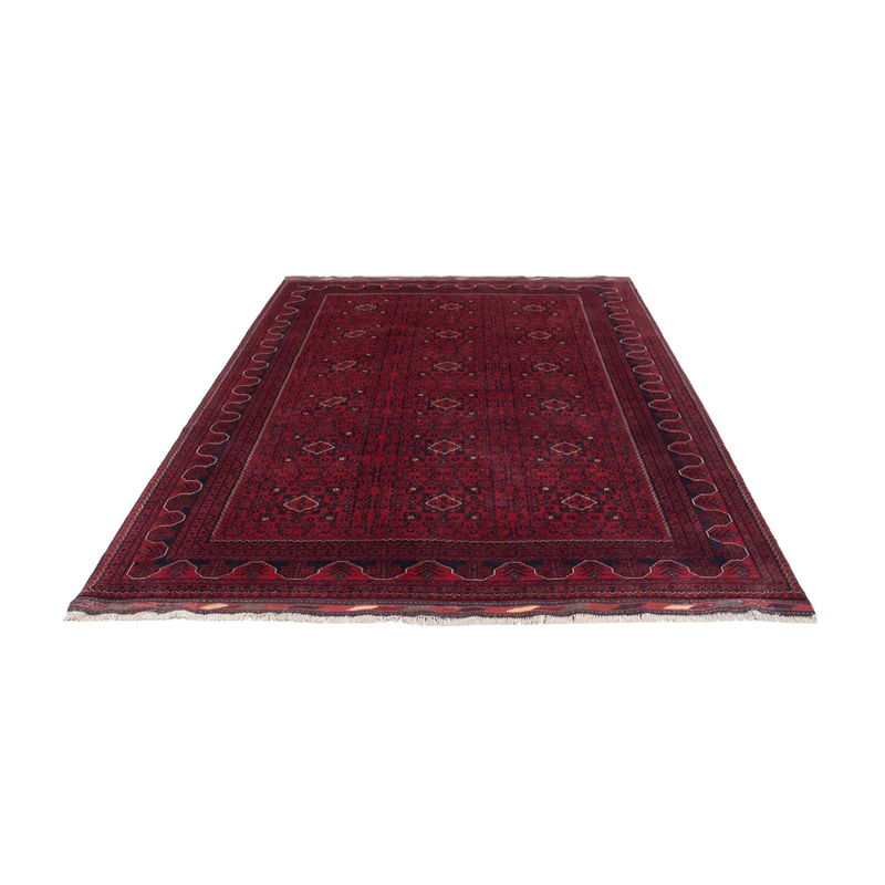 Khal Mohammadi Teppich 197x296cm - Orientteppich - dunkelrot