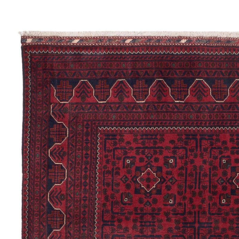 Khal Mohammadi Teppich 204x288cm - Orientteppich - dunkelrot