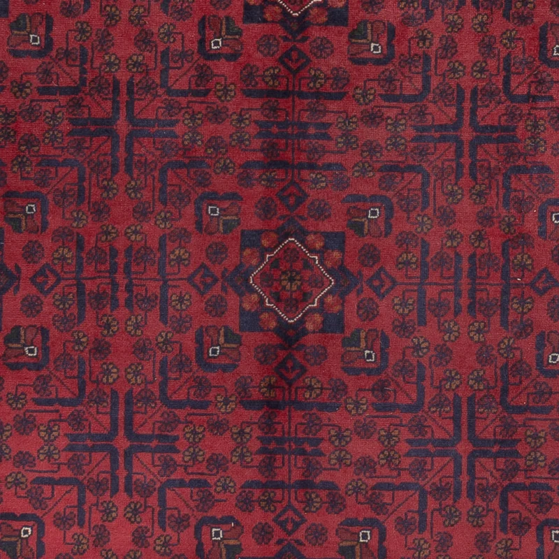 Khal Mohammadi Teppich 200x292cm - Orientteppich - dunkelrot