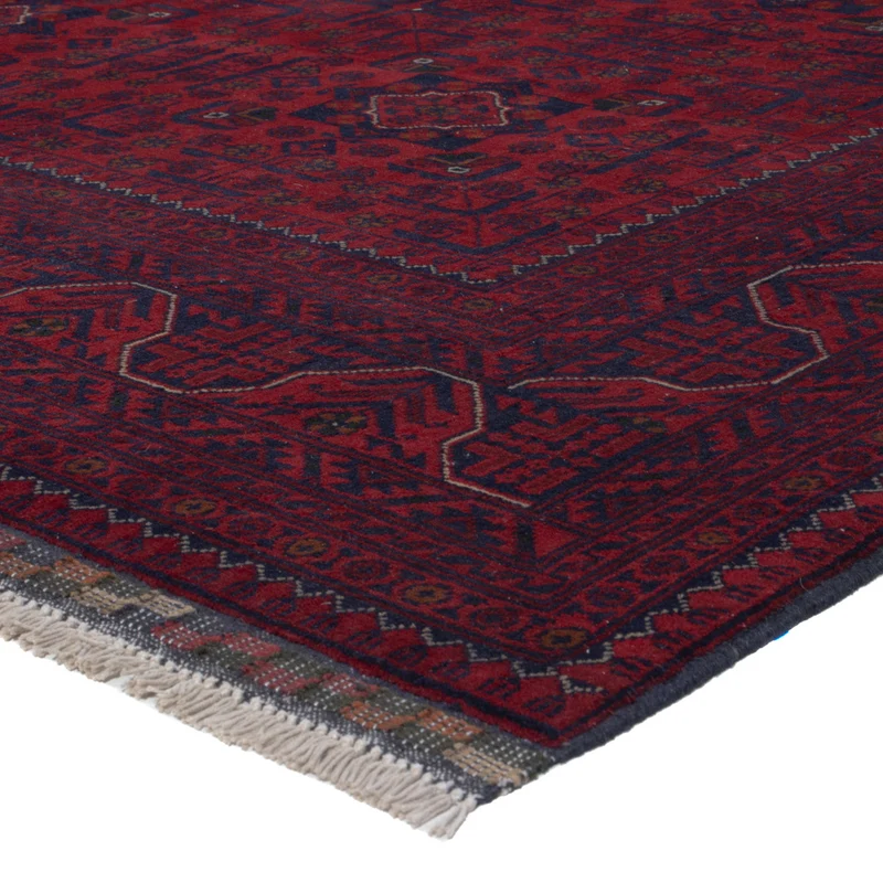 Khal Mohammadi Teppich 200x292cm - Orientteppich - dunkelrot