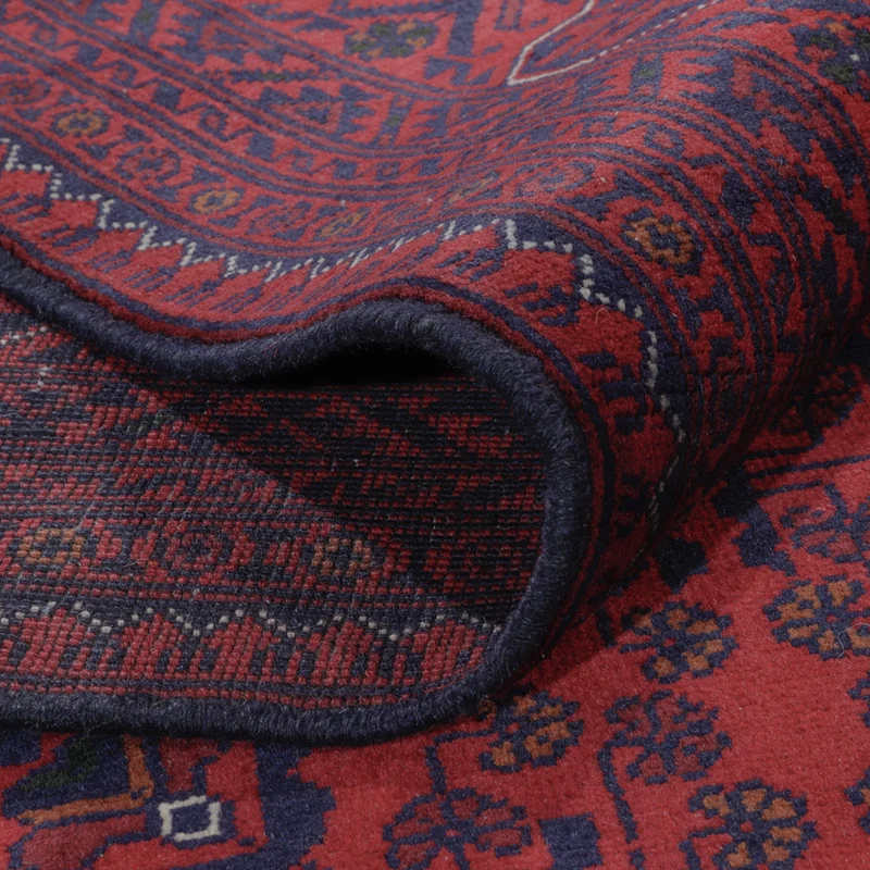 Khal Mohammadi Teppich 200x292cm - Orientteppich - dunkelrot