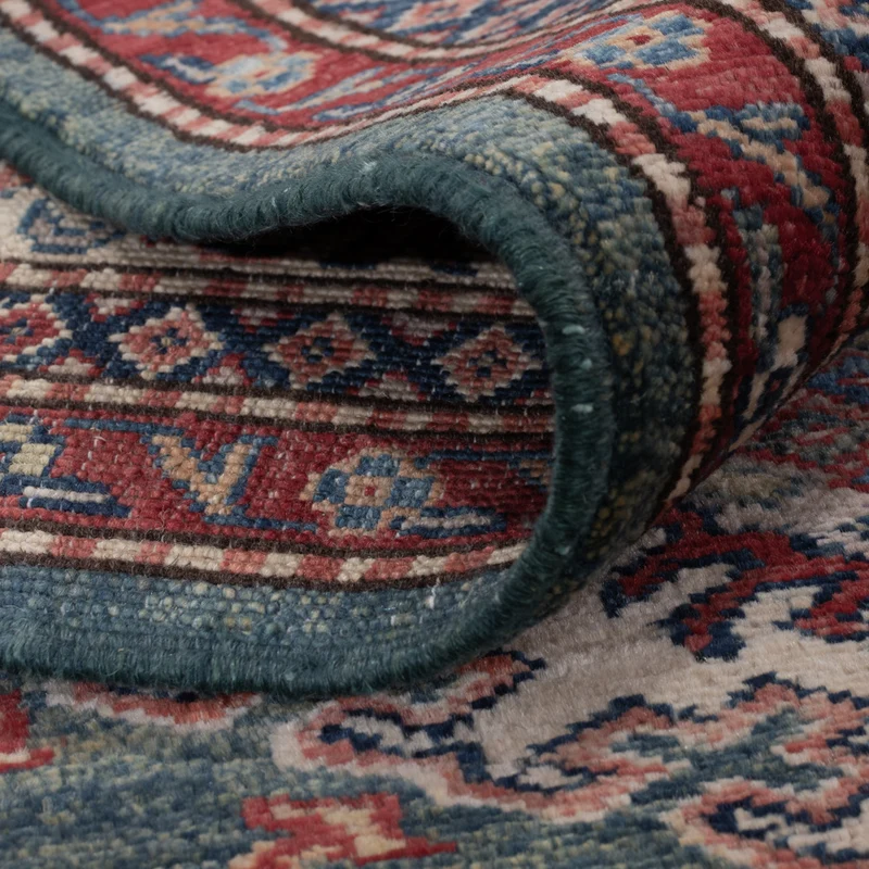 Kazak Teppich 175x230cm - Orientteppich - hellblau