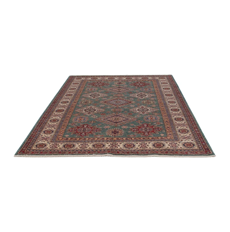 Kazak Teppich 175x230cm - Orientteppich - hellblau