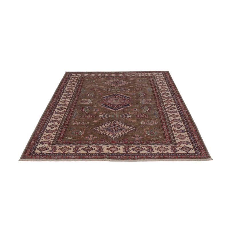 Kazak Teppich 167x238cm - Orientteppich - braun