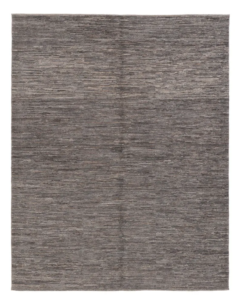 Berber Teppich 185x238cm - Wollteppich - dunkelgrau