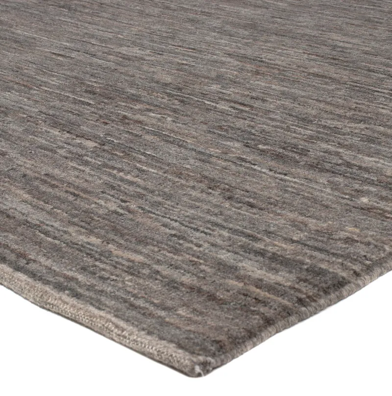 Berber Teppich 185x238cm - Wollteppich - dunkelgrau