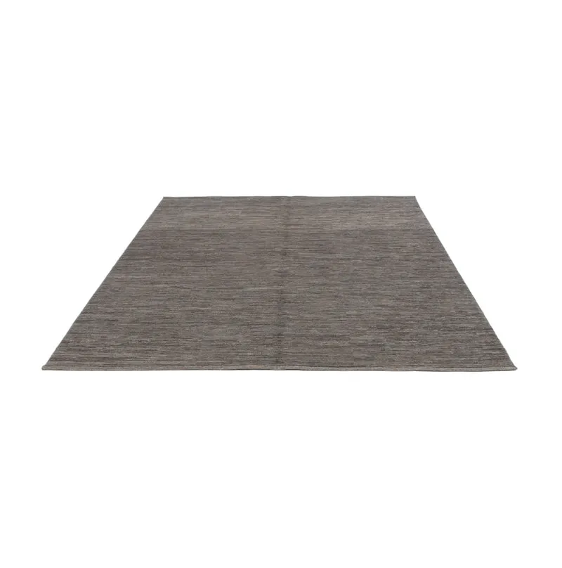 Berber Teppich 185x238cm - Wollteppich - dunkelgrau