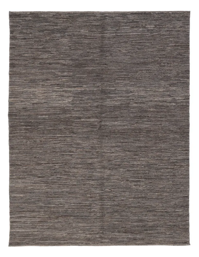 Berber Teppich 182x235cm - Wollteppich - dunkelgrau