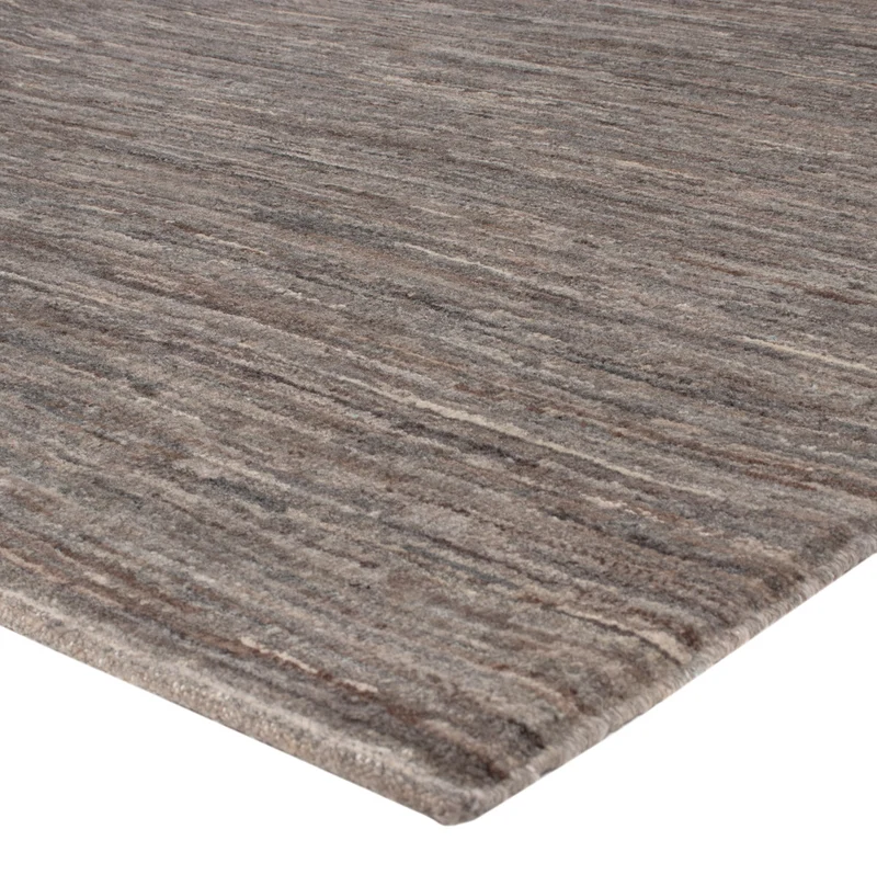 Berber Teppich 182x235cm - Wollteppich - dunkelgrau