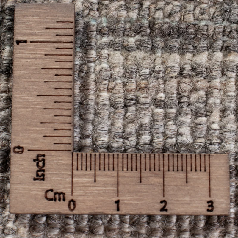 Berber Teppich 182x235cm - Wollteppich - dunkelgrau