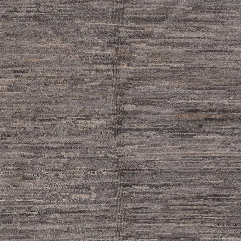 Berber Teppich 180x236cm - Wollteppich - dunkelgrau