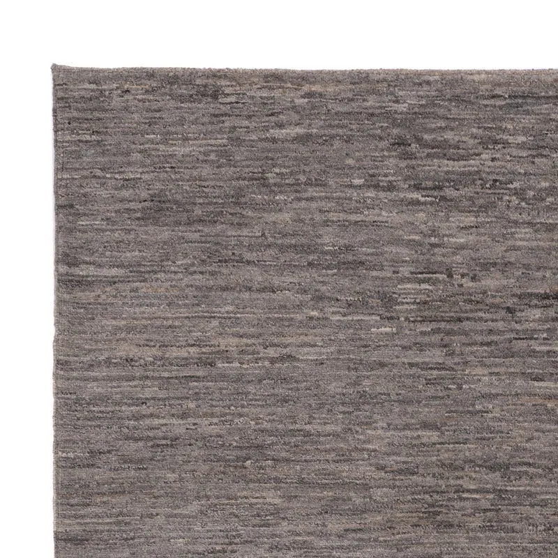 Berber Teppich 180x236cm - Wollteppich - dunkelgrau