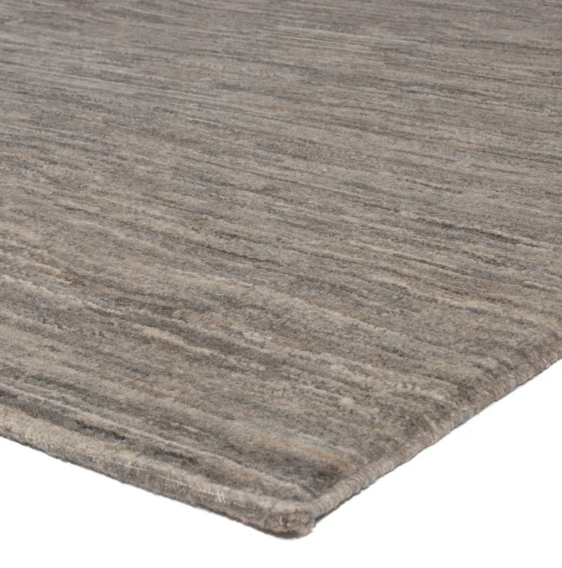 Berber Teppich 180x236cm - Wollteppich - dunkelgrau