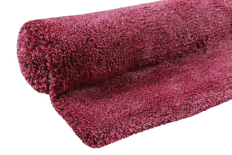 Esprit Wollteppich Violett meliert Hochflor "Purple Passion"