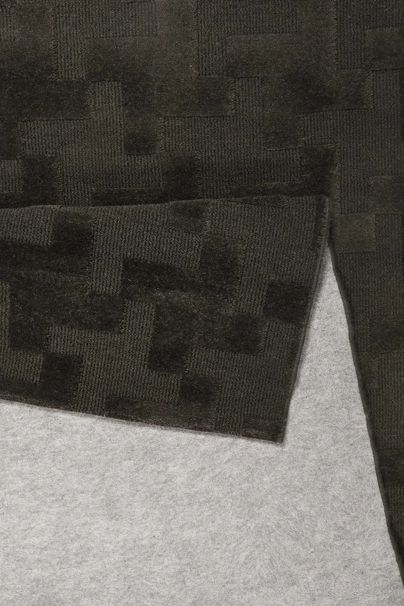 Esprit Teppich Grau Anthrazit aus Wolle "Craft"