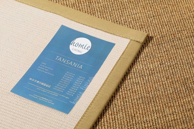 Sisal Teppich Natur "Tansania" Homie Living
