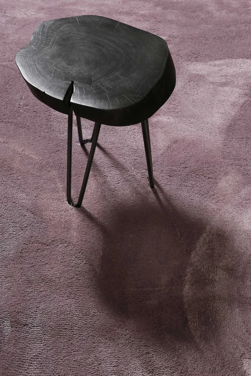 Teppich Lila Flieder Hochflor "Sienna" Homie Living