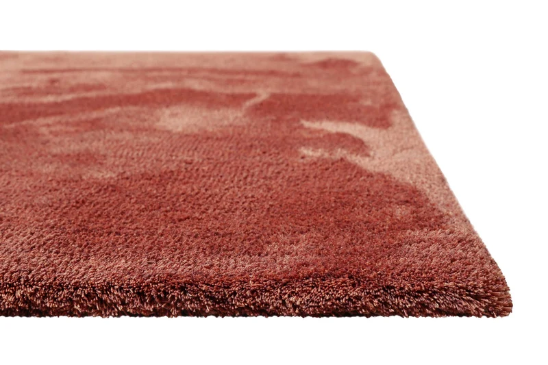 Teppich Ziegel Rot Hochflor "Sienna" Homie Living