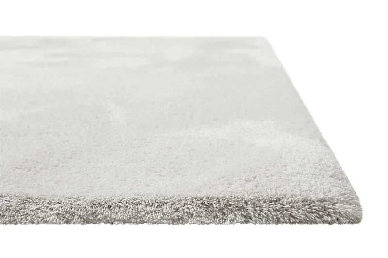 Teppich Hellgrau Creme Hochflor "Sienna" Homie Living