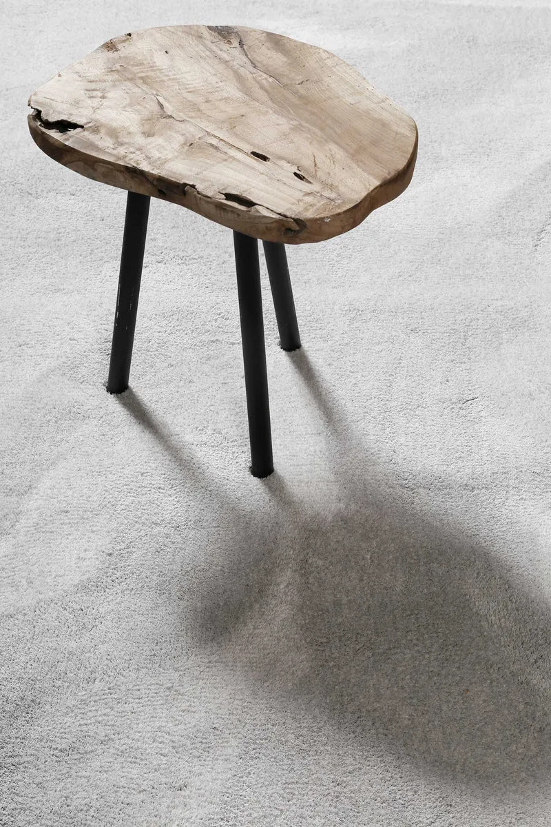 Teppich Hellgrau Hochflor "Sienna" Homie Living