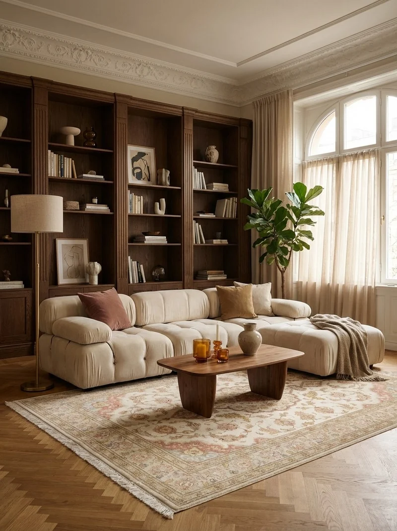 Tabriz 50 Raj · Handgeknüpft – Beige, 249x163 cm