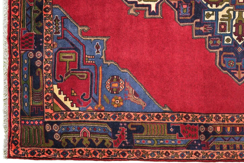 Kolyai · Handgeknüpft – Rot, 233x153 cm