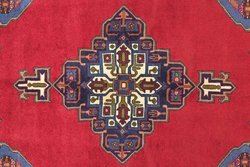 Kolyai · Handgeknüpft – Rot, 233x153 cm