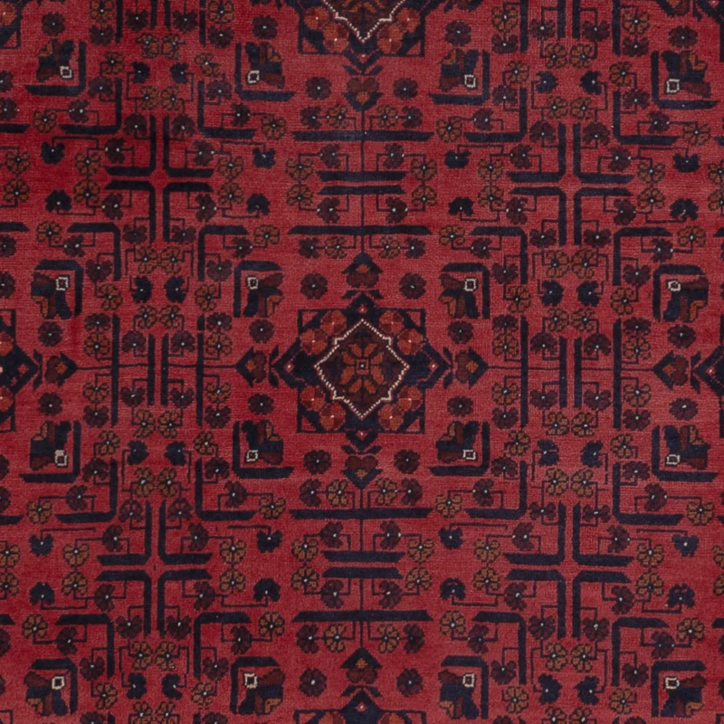 Khal Mohammadi Teppich 197x294cm - Orientteppich - dunkelrot