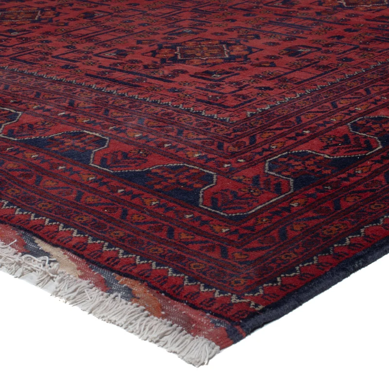 Khal Mohammadi Teppich 197x294cm - Orientteppich - dunkelrot