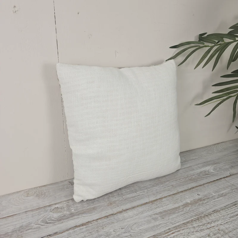 TISECO Zierkissen 45x45cm Grau Beige Ornament Muster Mit Reißverschluss Kissen Deko