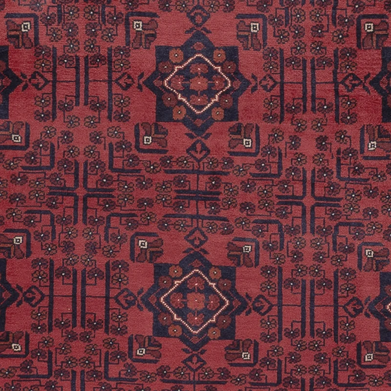 Khal Mohammadi Teppich 194x297cm - Orientteppich - dunkelrot