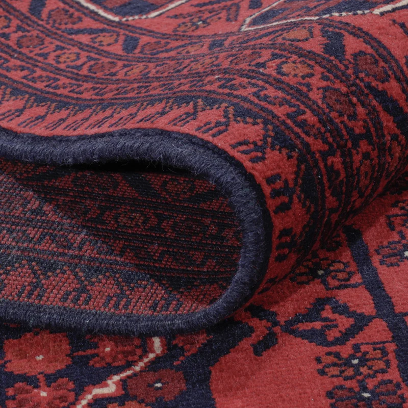 Khal Mohammadi Teppich 194x297cm - Orientteppich - dunkelrot