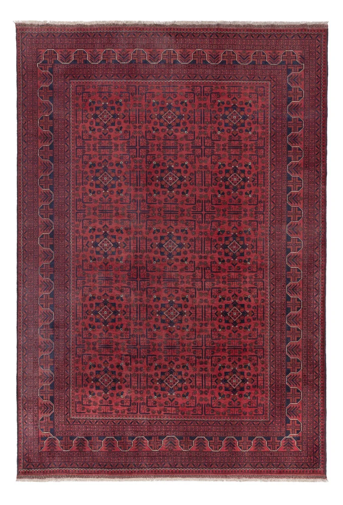 Khal Mohammadi Teppich 200x286cm - Orientteppich - dunkelrot