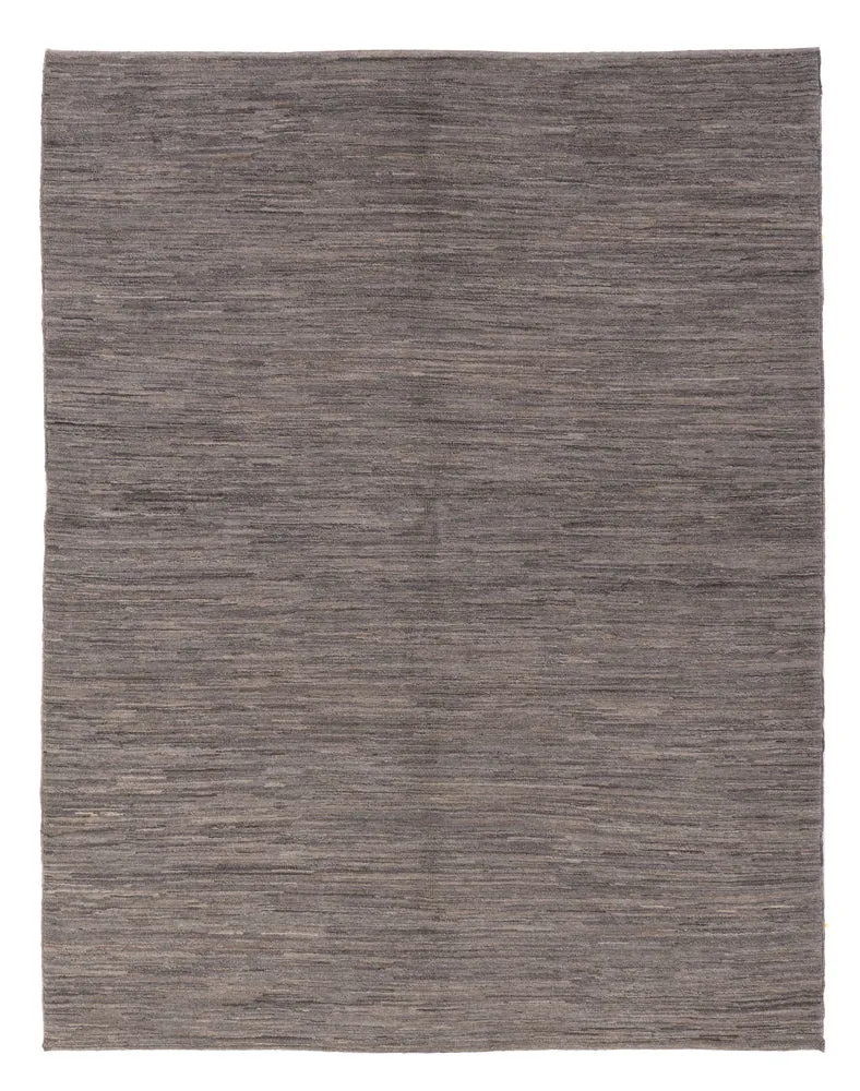 Berber Teppich 183x234cm - Wollteppich - dunkelgrau