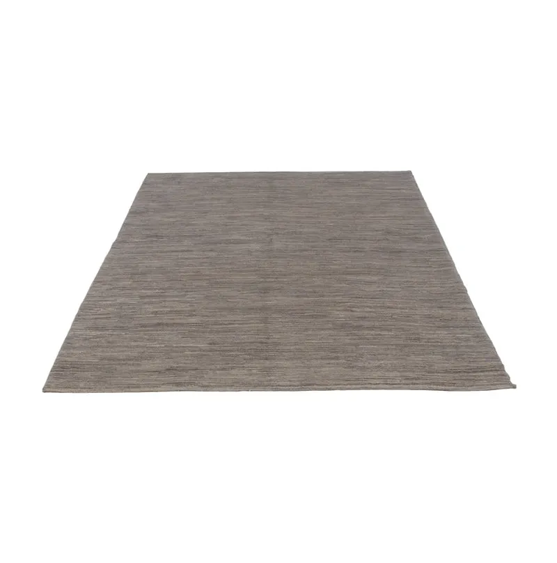 Berber Teppich 183x234cm - Wollteppich - dunkelgrau