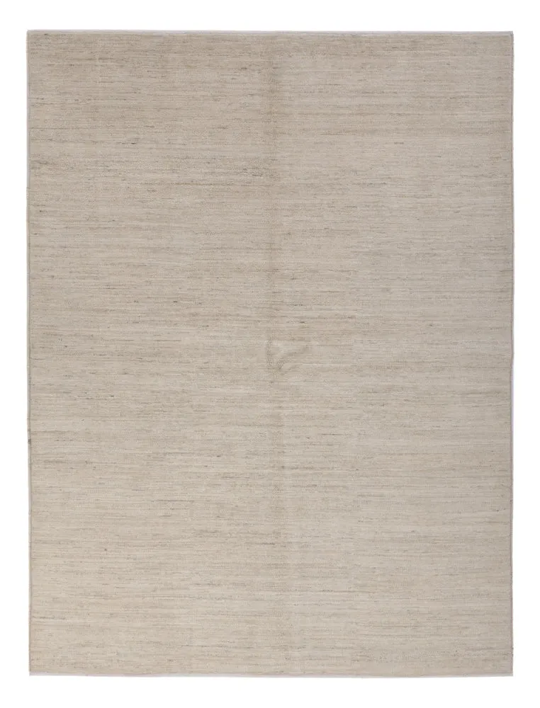 Berber Teppich 177x235cm - Wollteppich - hellgrau