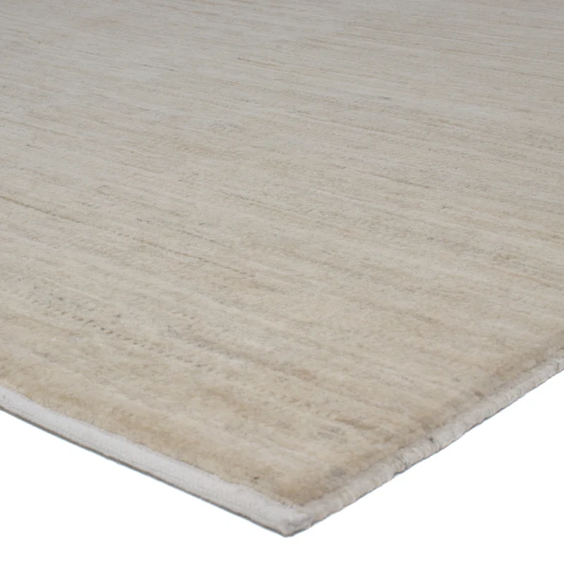 Berber Teppich 177x235cm - Wollteppich - hellgrau