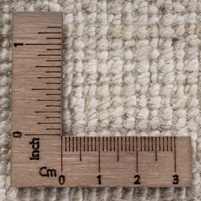 Berber Teppich 177x235cm - Wollteppich - hellgrau